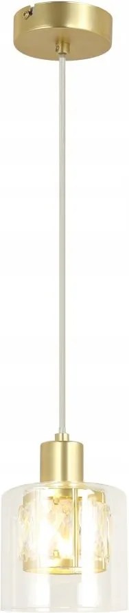 Elmo függőlámpa arany 1db Reality 338801-36