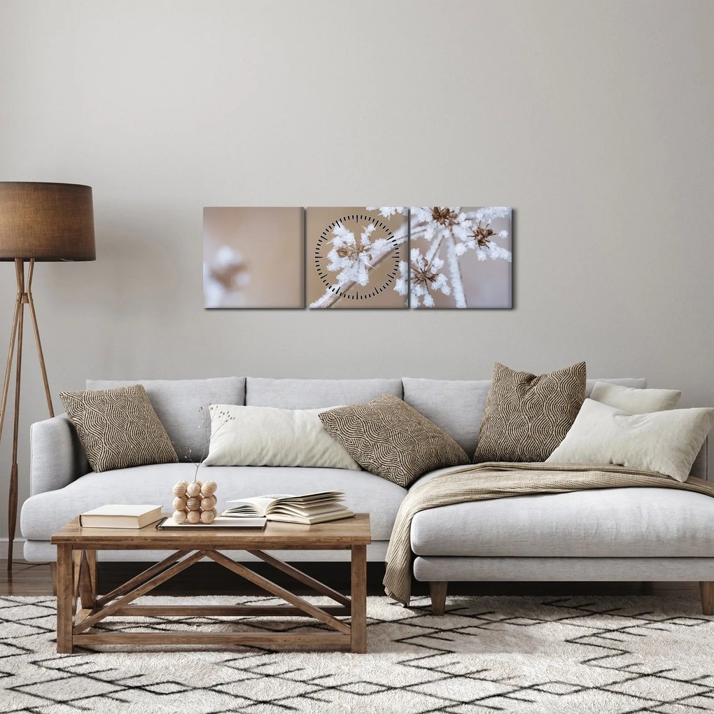 Kép - Fagy (órával) (90x30 cm)