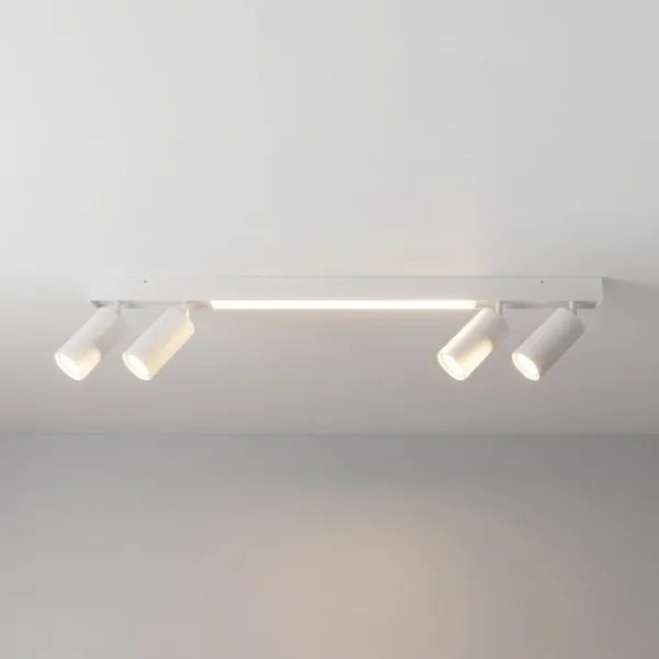 Brilagi - LED spotlámpa SELE 4xGU10/30W/230V + LED/20W fehér