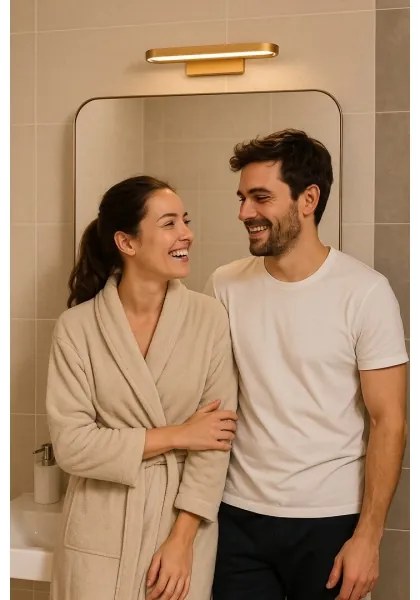 Rabalux 75055 - ODRAN LED fürdőszobai tükörvilágítás, 15W, 230V, IP44, 40 cm