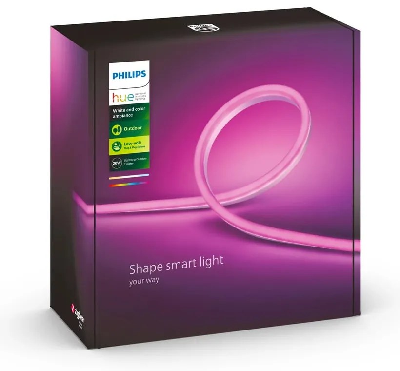 LED okos kültéri szalag 19,5 W Lightstrip outdoor – Philips Hue