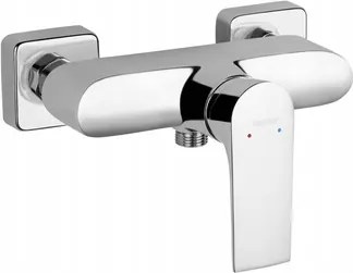 Ferro Algeo Square Fali Zuhany Csaptelep, Króm