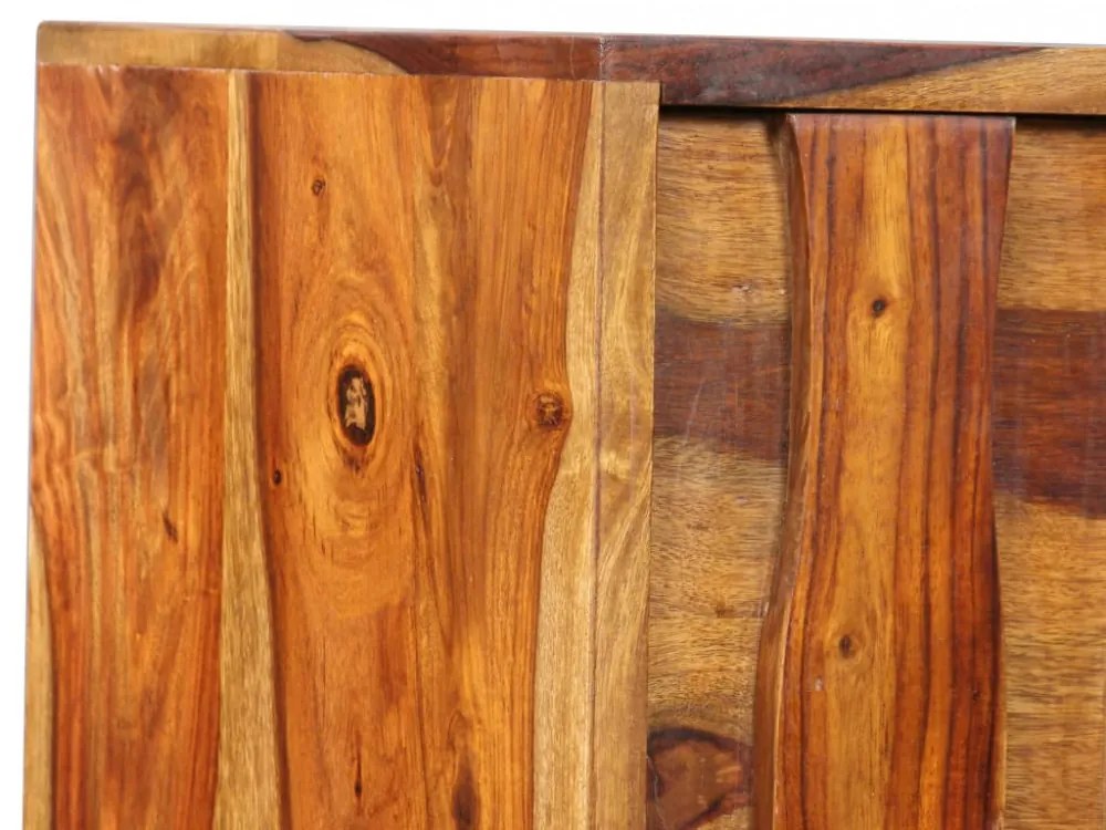 tömör akácfából tálaló 120 x 30 x 80 cm