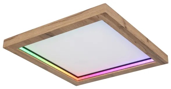 Globo 41374-24 - BRANZA LED RGBW 24W mennyezeti lámpa, dimmelhető, DO