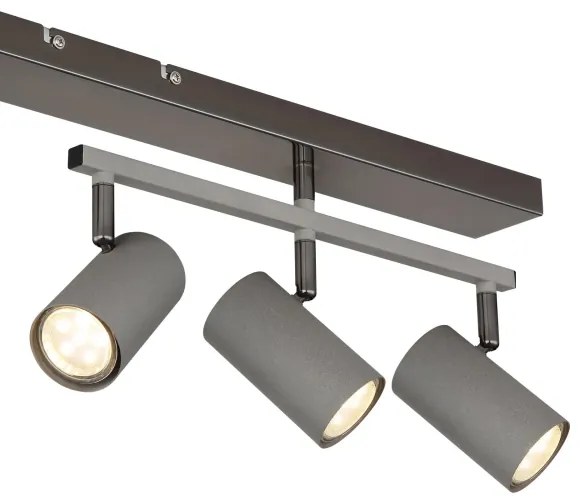 Globo 57911-5S - spotlámpa ROBBY 5xGU10/35W/230V szürke