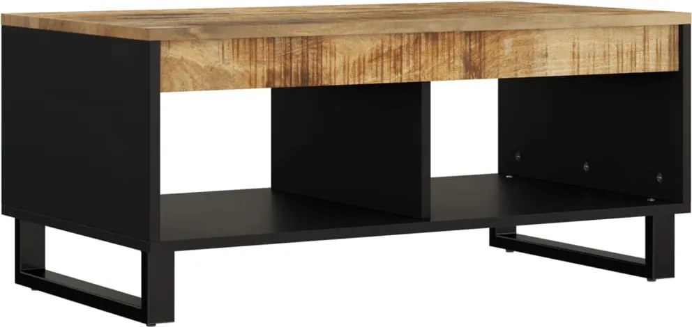 vidaXL tömör mangófa dohányzóasztal 90 x 50 x 40 cm