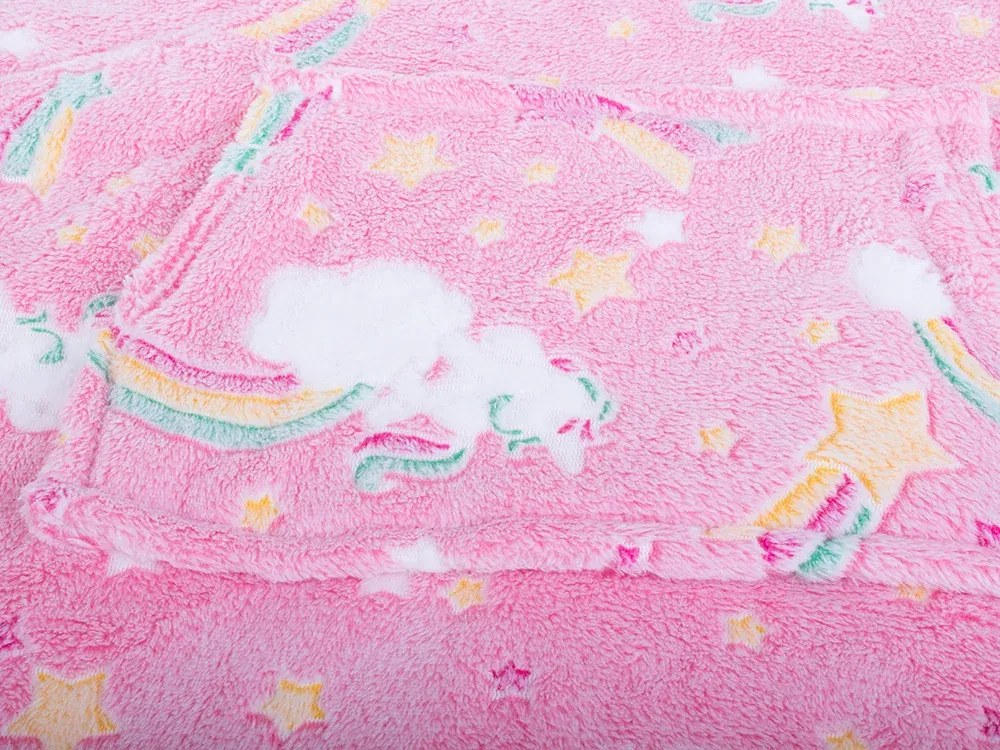 Zaparkorun Gyerek pulóver - sötétben világító - rózsaszín