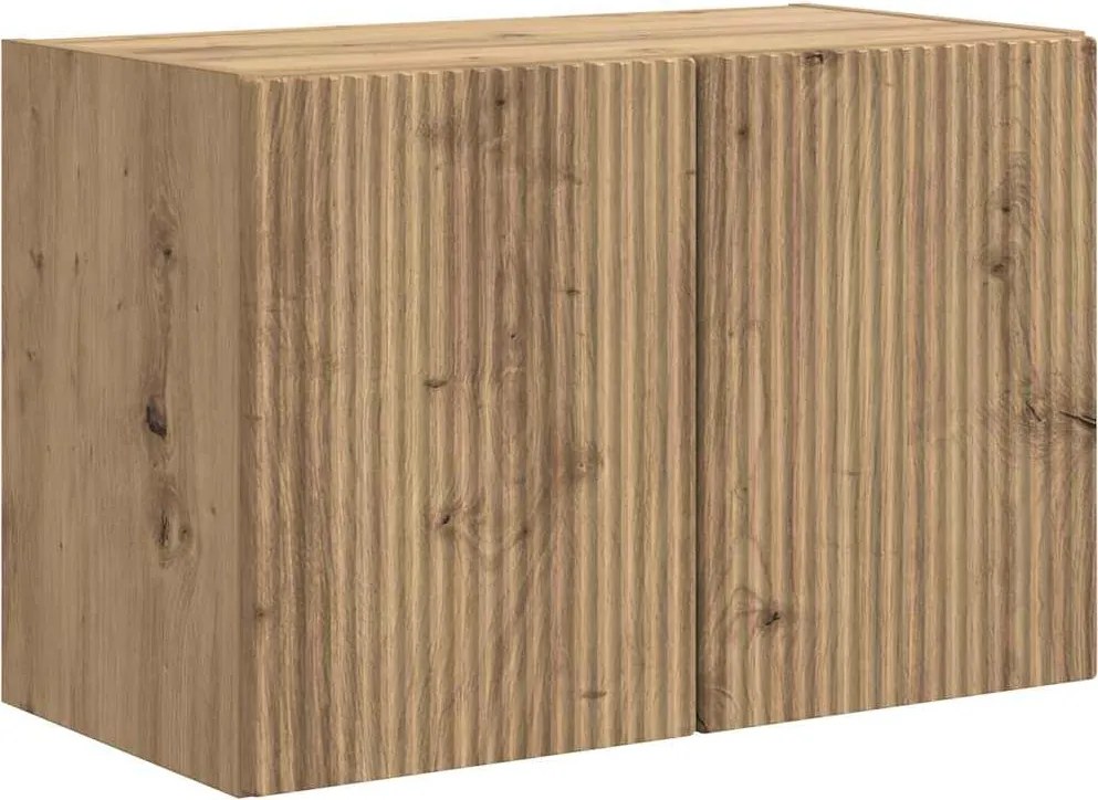 vidaXL TV Fali Szekrény Artisan tölgy 59,5 x 31 x 40 cm Faanyag