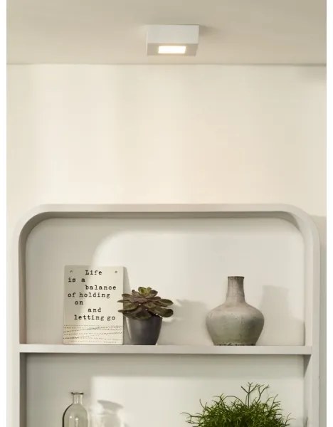 Lucide 28107/11/31 - LED Mennyezeti lámpa BRICE-LED LED/8W/230V 10,8x10,8 cm