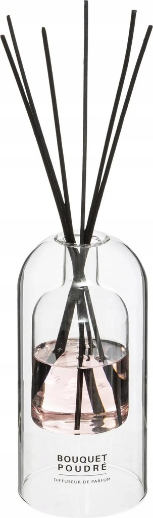 Aroma Diffúzor Pálcika Virágolaj Rózsaszín Ilan 150 ML 9X29,5 CM