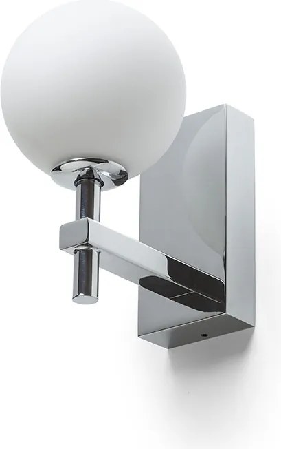 RENDL PEGGY fali lámpa króm/opálüveg 230V LED G9 6W IP44