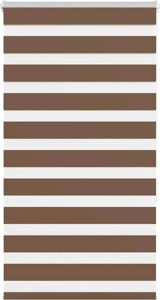 vidaXL zebrafüggönnyel barna szövetszélesség 85,9 cm poliészter