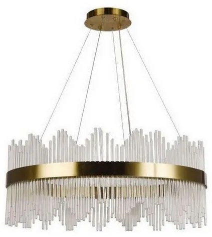 LED állítható fényerőjű lámpa kábelre LED/110W/230V 3000-6500K arany + DO