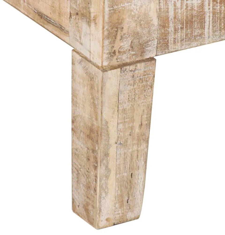 tömör mangófa TV-szekrény 110 x 35 x 46 cm