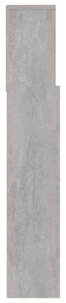 betonszürke áthidaló szekrény 180 x 19 x 103,5 cm