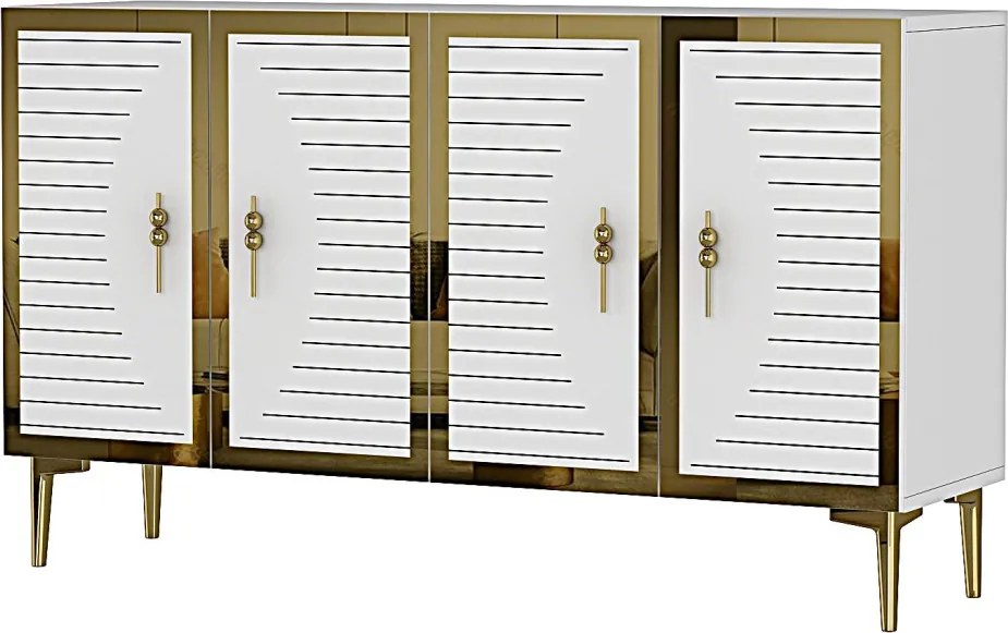 Tuna 120 - White, Gold