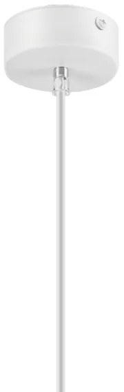 Simon függeszték 1xE27/60W/230V fehér, kábellel