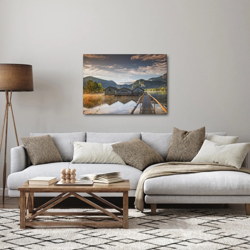 Tó képe (70x50 cm)