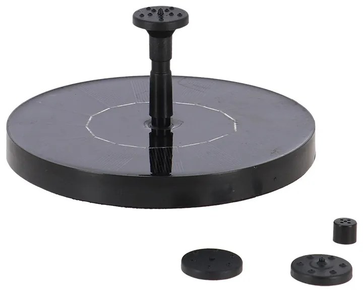 Madáritatókba helyezhető szoláros szökőkút, 16 cm átmérőjű
