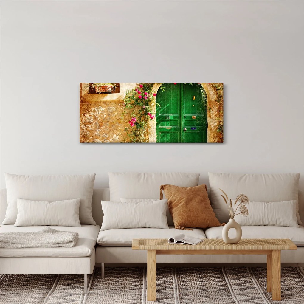Egy régi ajtó képe (120x50 cm)