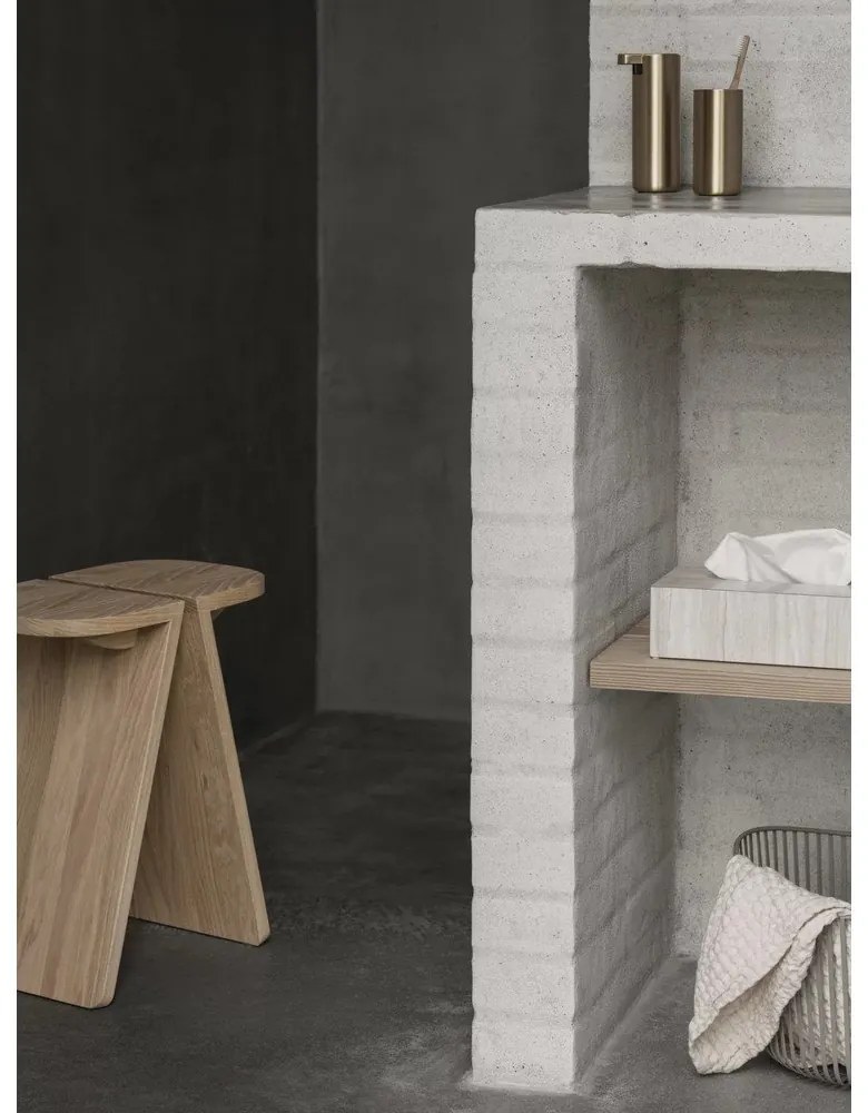 Natúr színű tölgyfa ülőke Avio – Blomus