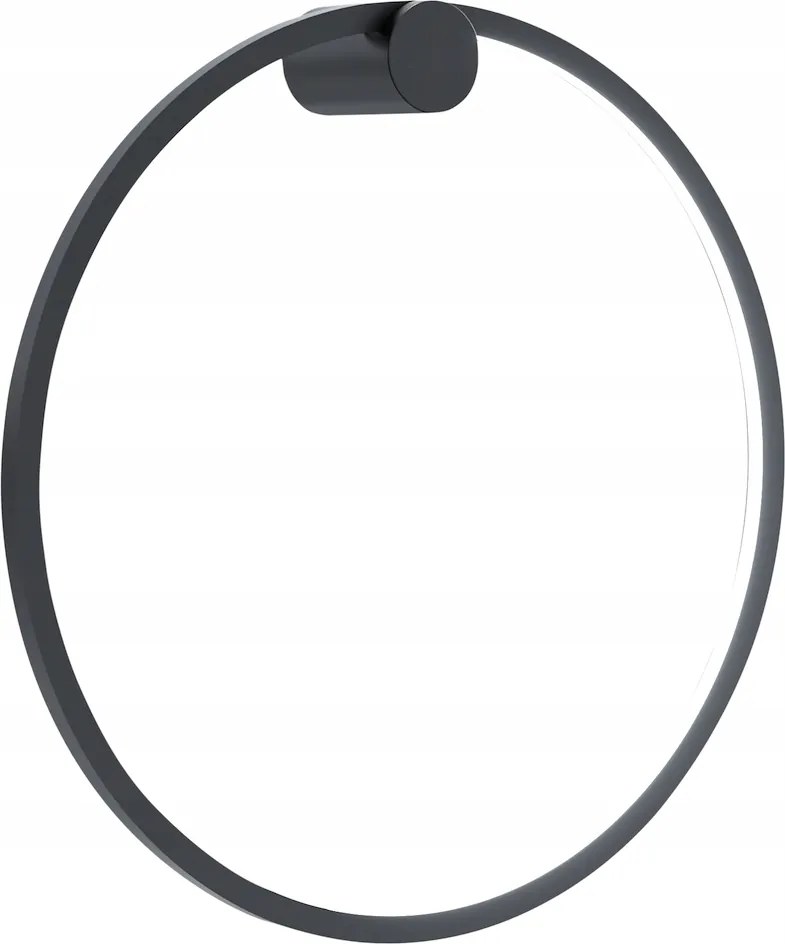 Fali lámpa Saturno Black 25W Led