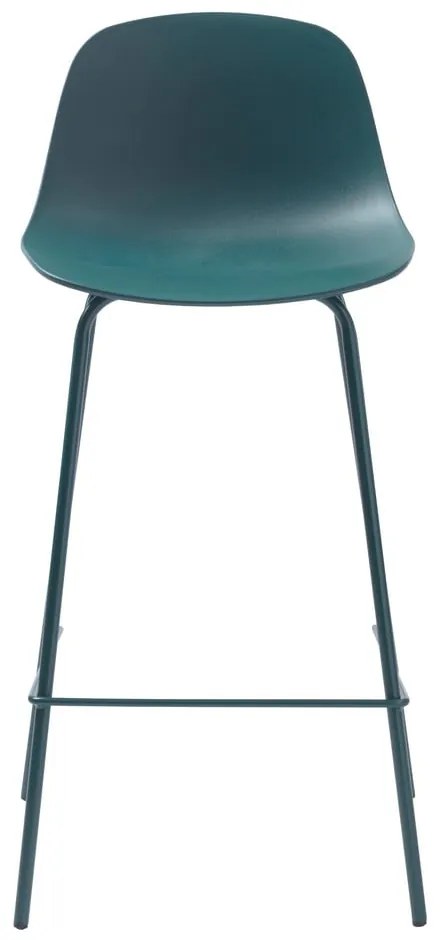 Petróleumkék műanyag bárszék 92,5 cm Whitby – Unique Furniture
