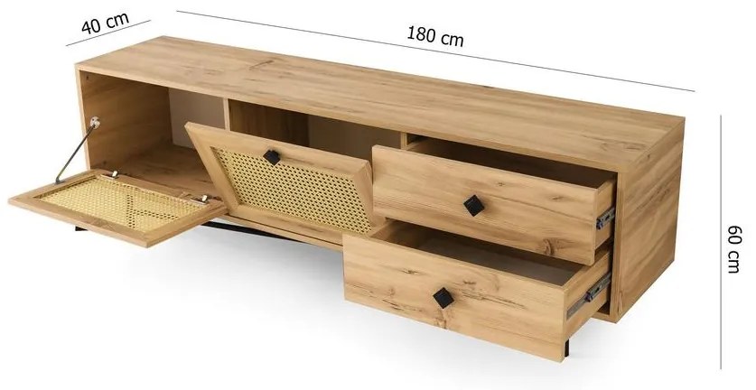 TV szekrény Hapsiyas 180