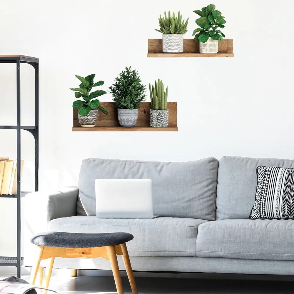 Falmatrica 60x35 cm 3D effect Green Plants – Ambiance
