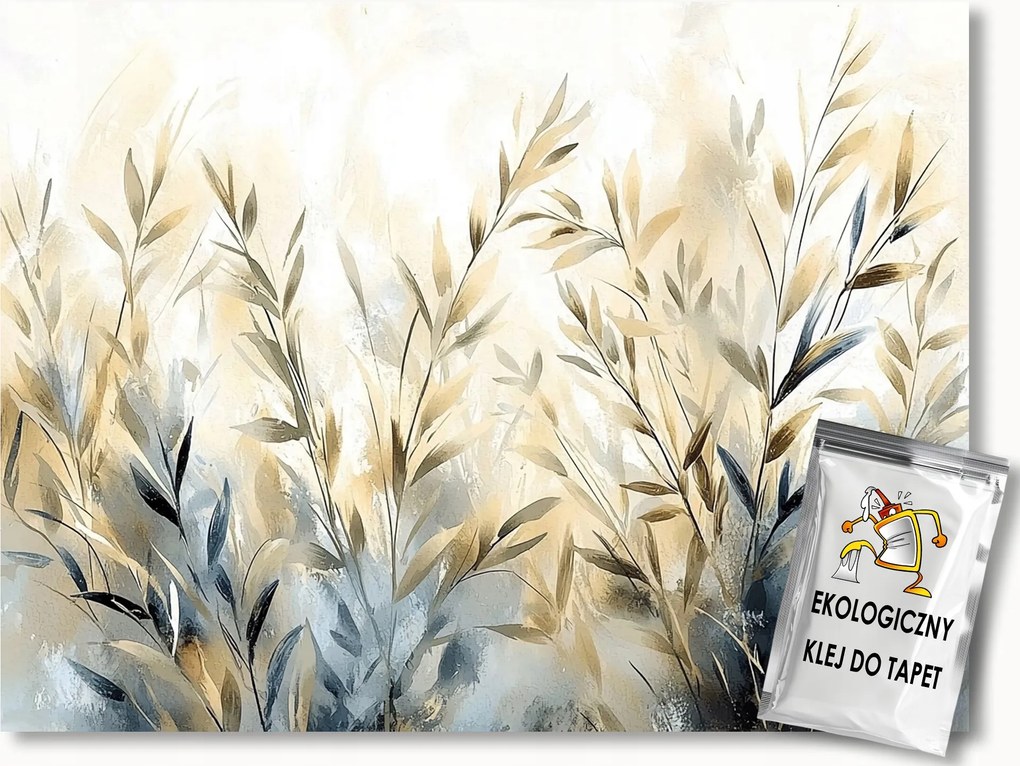 Fotótapéta Flizelina Természet Növények Levelek Boho 300x210 ragasztó