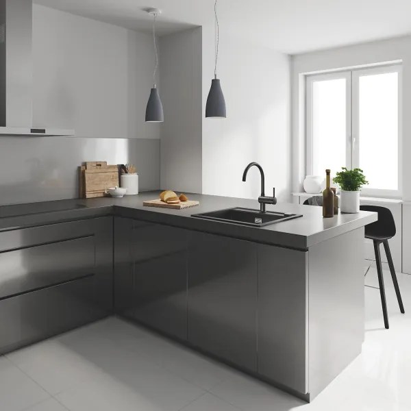 GROHE 32917KS0 - Fekete, A típusú mosogatócsaptelep (DN 15)