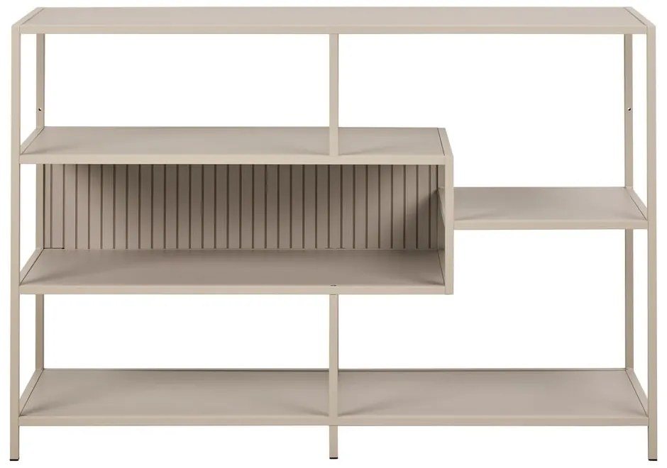 Szürke könyvespolc 114x78x35 cm Seaford – Actona