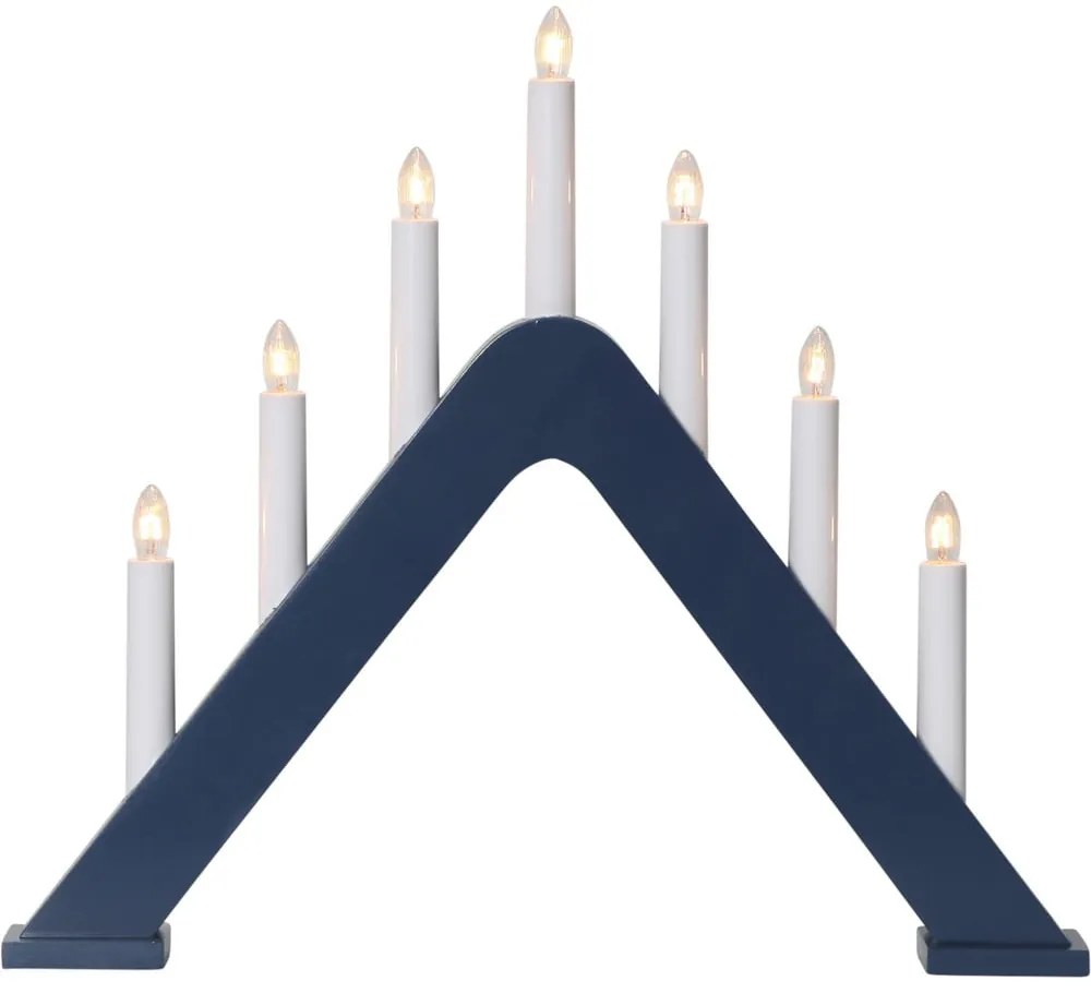 Sötétkék konnektorhoz csatlakoztatható karácsonyi fénydekoráció Jarve – Star Trading