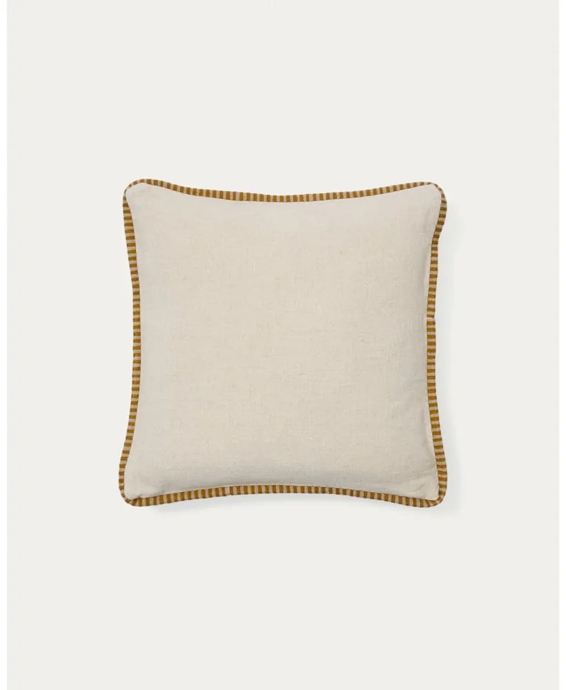 Lenkeverék párnahuzat 45x45 cm Ardit – Kave Home
