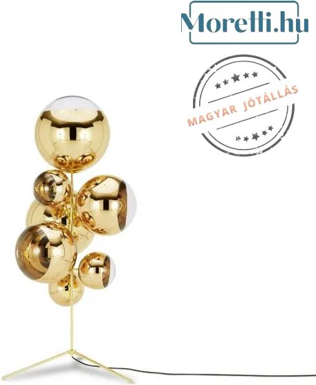 TOM DIXON MBBSC01G-FEUM1 MELT Arany Színű Állólámpa 7XE27+E14 28W IP20