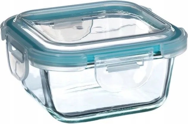 Ételtároló Üvegtartály Légmentesen Záródó Átlátszó 330 ML