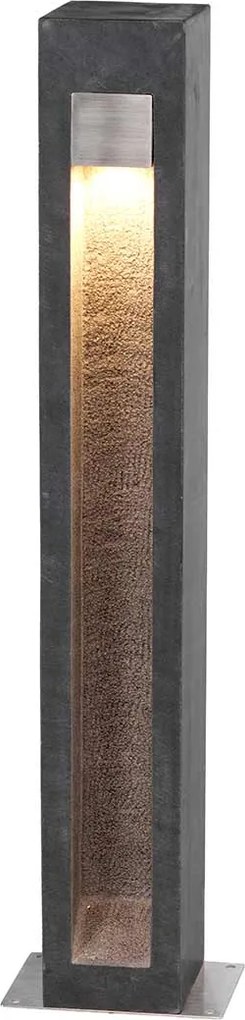Elstead modern kültéri állólámpa parkstone ezüst szürke IP55 elsparkstone-bol-a
