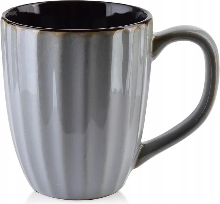 Kerámia bögre égetett szürke 400 ml Evie Grey