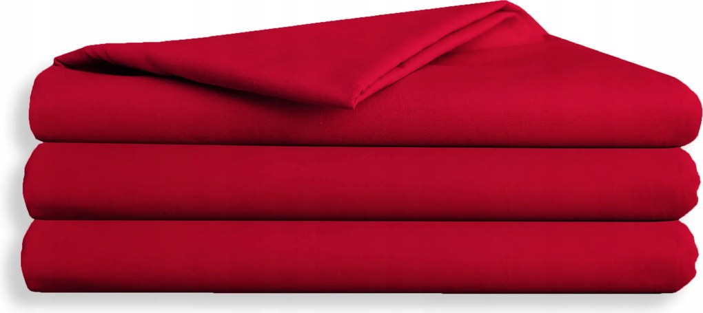 Vászonlepedő gumi nélküli 160x200 pamut piros Magyar Lengyel Koney