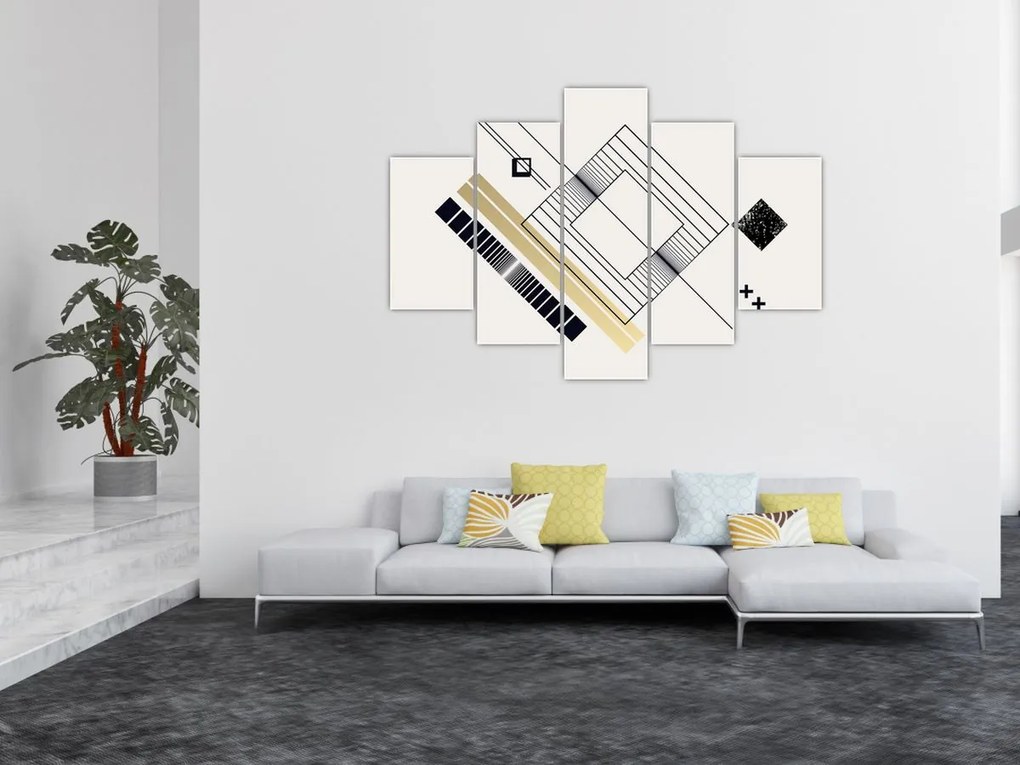 Kép - Geometriai formák N⁰6 (150x105 cm)