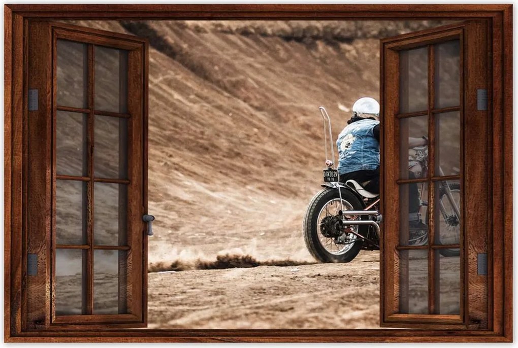 Poszterek 90x60 Motorkerékpár Chopper Klasszikus