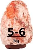 Himalája sólámpa natúr 5-6 kg