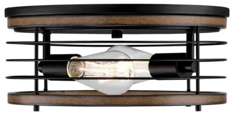 Westinghouse 61250 - Mennyezeti lámpa ACKTON 2xE27/60W/230V barnwood