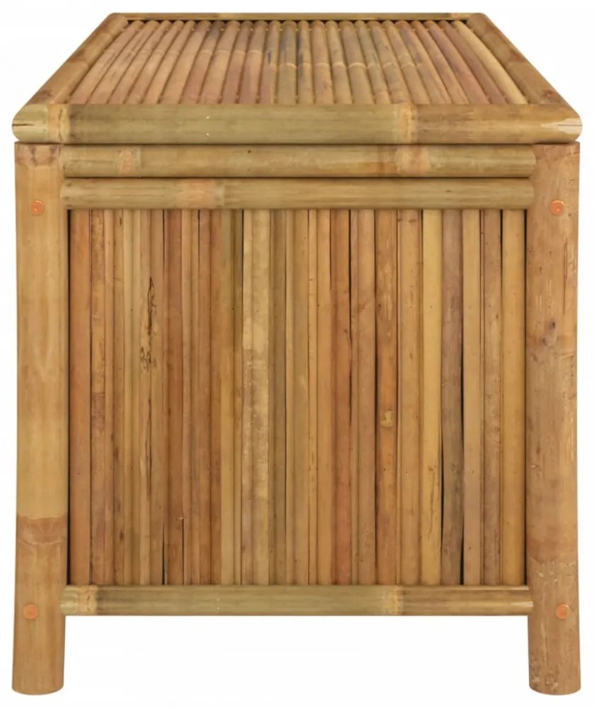 bambusz kerti tárolóláda 110 x 52 x 55 cm