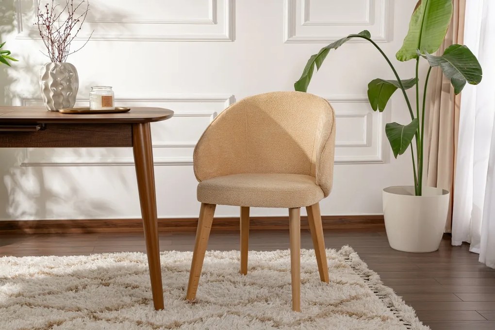 Bentley Beige and Light Oak étkezőszék szett, 2 db