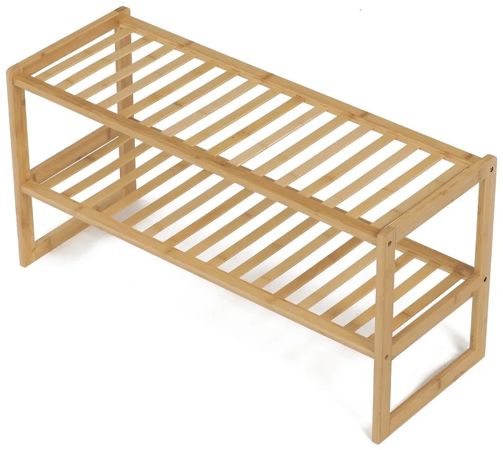 Cipősszekrény B010 NAT, bambusz