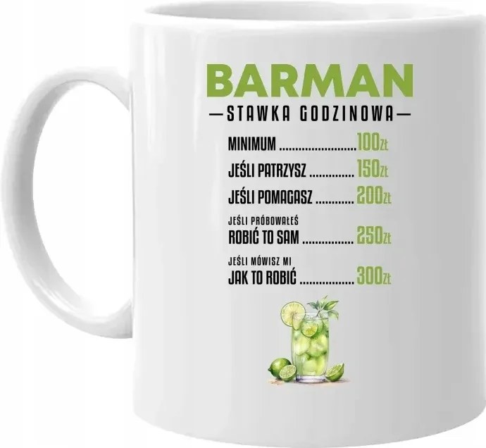 Ajándék Bögre Csaposnak Csapos óradíj