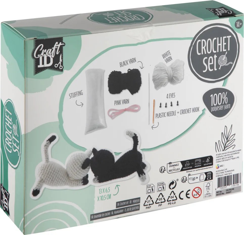 Cicás Craft kreatív horgoló szett 2 db-os