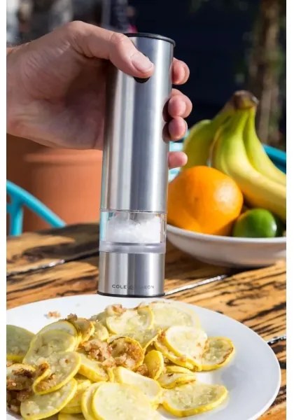 Cole&Mason - BATTERSEA elektromos fűszermalom szett 2 db, 6xAAA