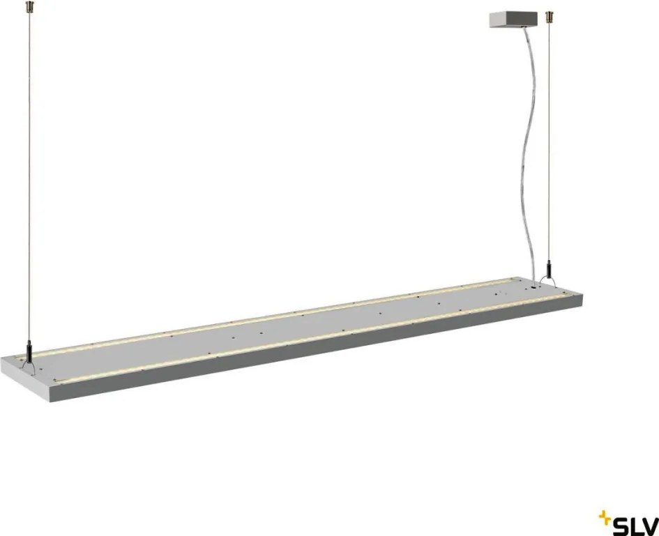 SLV 1007473 WORKLIGHT Modern Led Függesztett Lámpa Szürke LED IP20